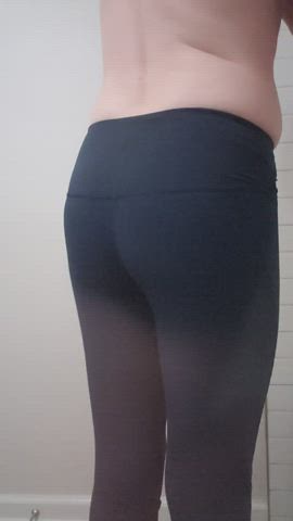 Femboy Leggings Sissy Thong gif