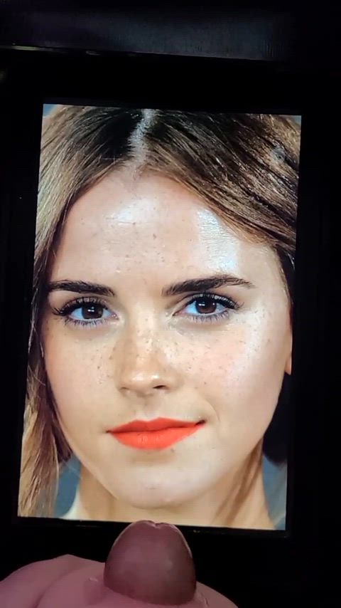 cum cumshot emma watson male masturbation tribute gif