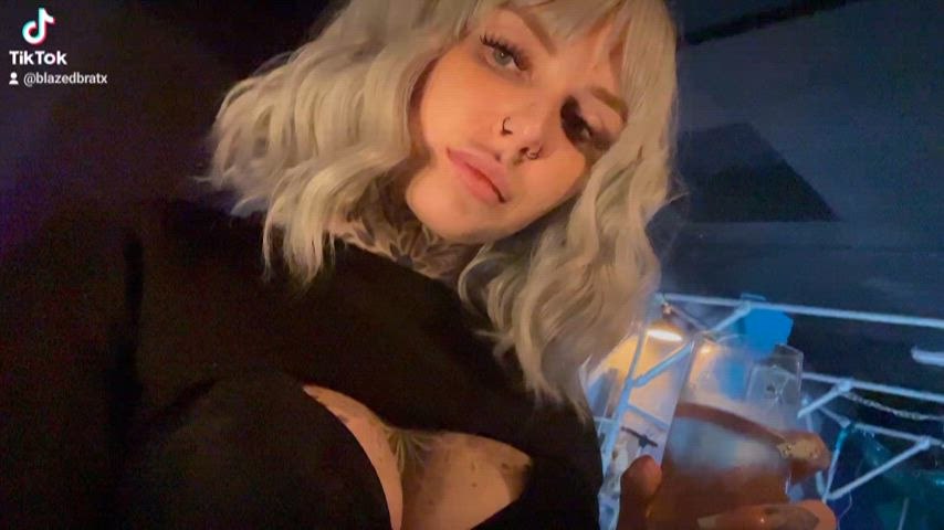 mistressmercyrage short hair tiktok alt-girls suicide-girls gif