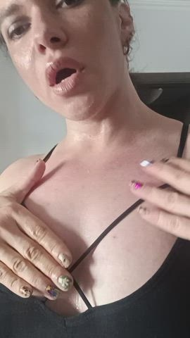 boobs fetish hotwife muscular girl muscular milf gif