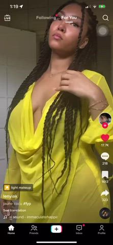 big tits nipple piercing nipples see through clothing tits gif