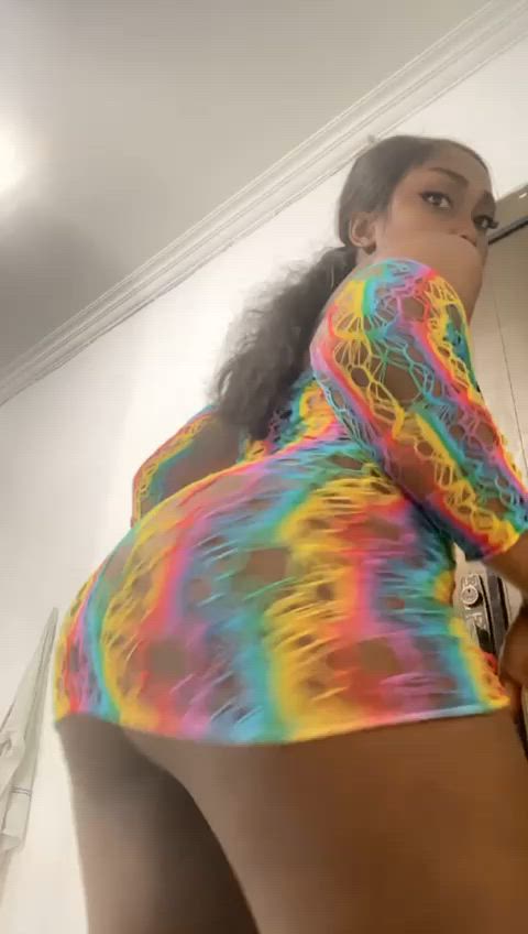 ass brunette latina ebony gif