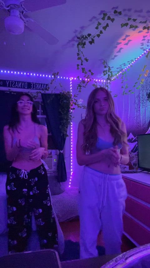 dance dancing slut teen teens tiktok tiny slut gif