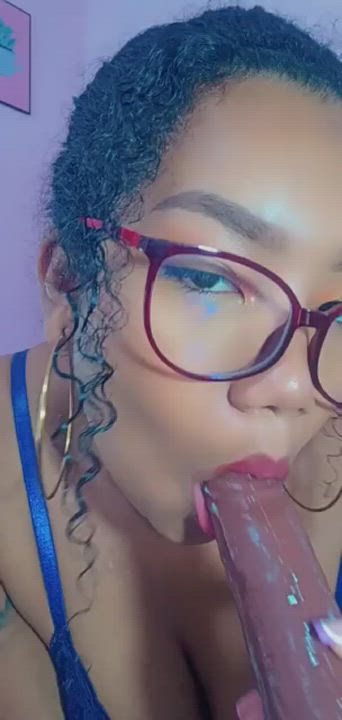 Blowjob Brunette Deepthroat Dildo Ebony Petite Sex Doll Sloppy Spit Webcam gif