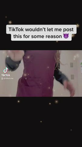 Just trying to make TikTok’s at work