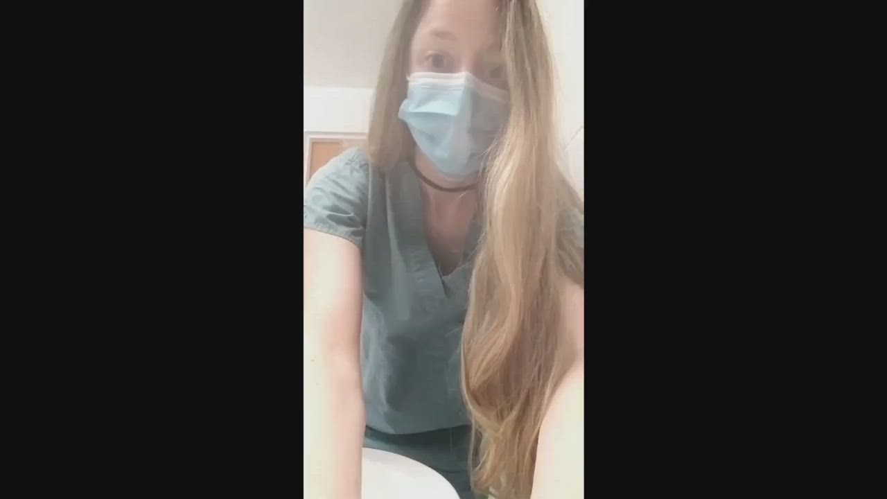 Mom Nurse Public gif