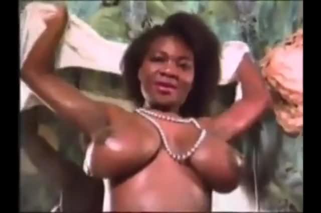 vintage AMAZING big black tits