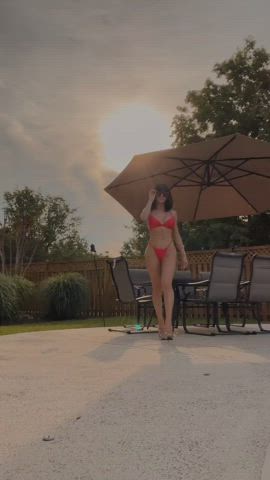 bikini girlfriend onlyfans petite skinny tiktok gif