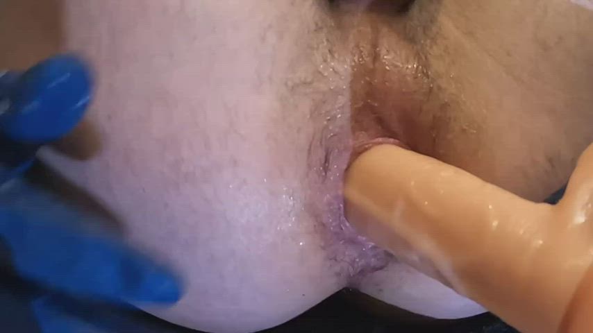 anal creampie anal play ass spread asshole boy pussy dildo gape male masturbation