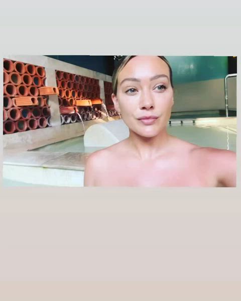 bikini boobs hilary duff gif