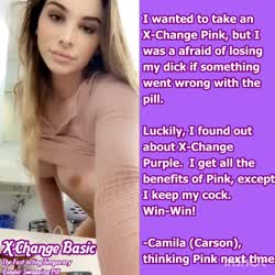 Camila (Carson), thinking pink next time