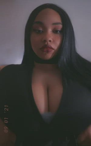 bbw big tits chubby cute freckles huge tits nipples thick titty drop gif