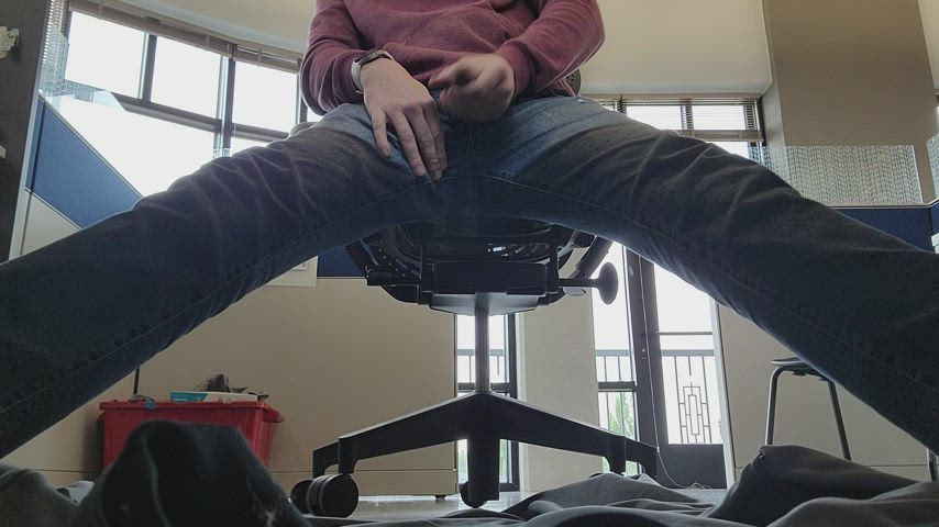 Your POV under my work desk (OC)