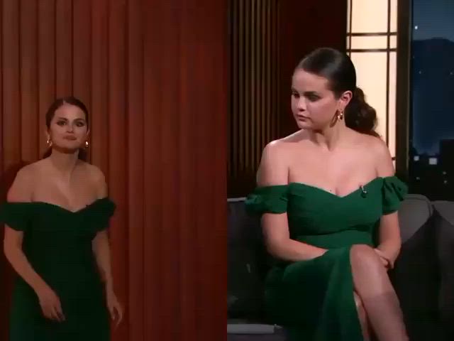 cleavage selena gomez sexy gif