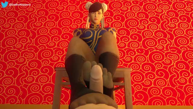 chun li footjob