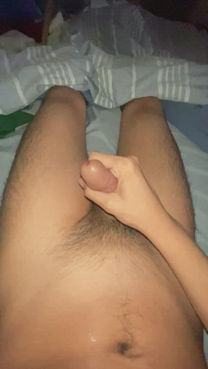 Asian Cock Cum Cumshot Masturbating Penis Ropes Solo gif