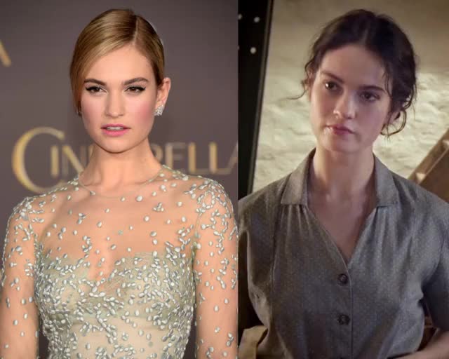 Lily James on/off