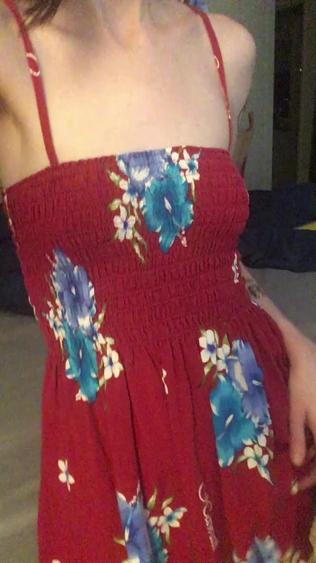 Dress is almost [f]lat