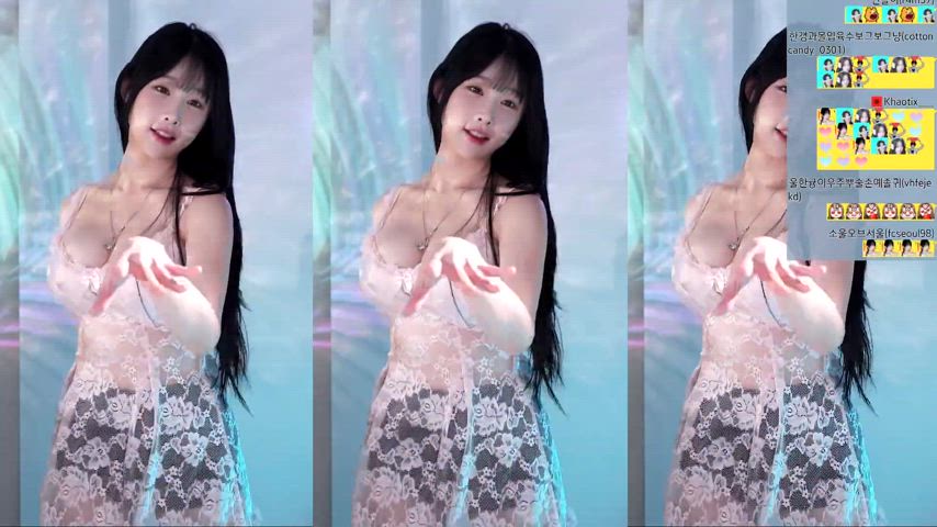 asian big tits dancing korean gif