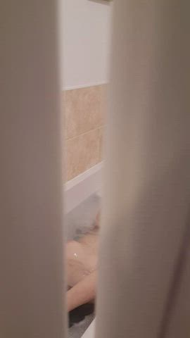 Bath Bathroom Bathtub Mom Naked Step-Mom Porn GIF by schemer_boy