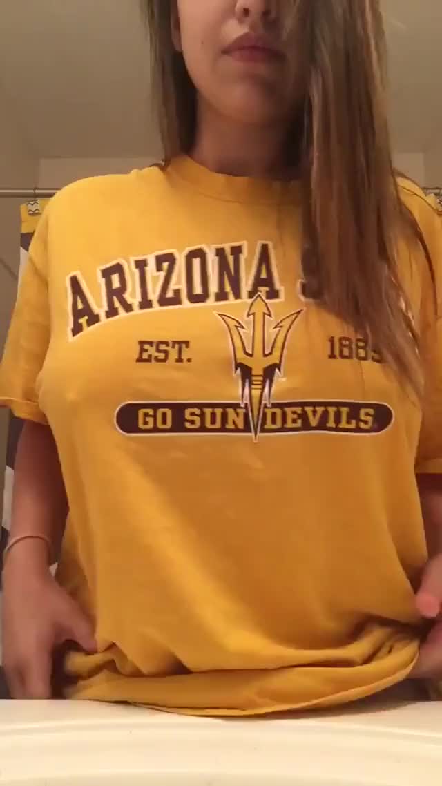 Sun devils Boobs out