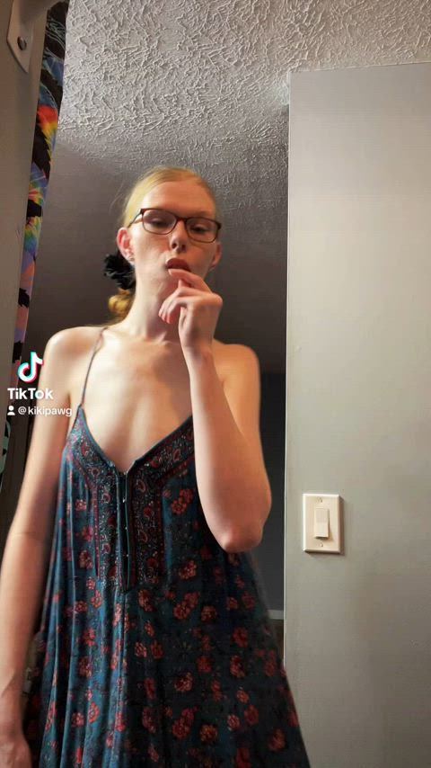 american sexy slimthick tall tease tiktok gif