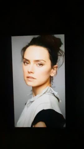 cum cumshot daisy ridley tribute gif