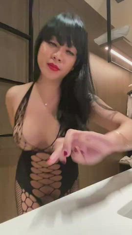 Asian Solo Trans gif