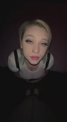 Blonde Gangbang Goth gif