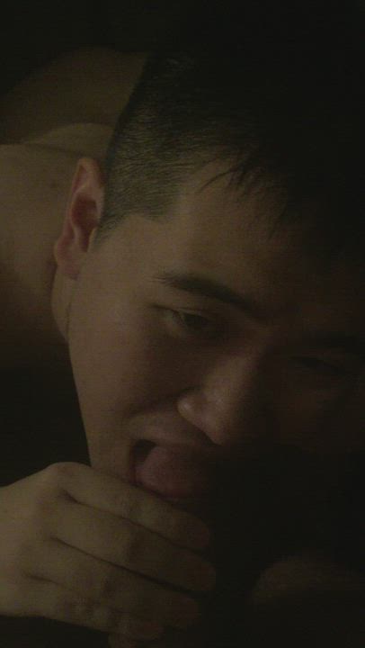 Asian BWC Blowjob Cock Gay Interracial gif