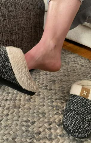 Feet Feet Fetish Foot Foot Fetish Mature Pale Shoes gif