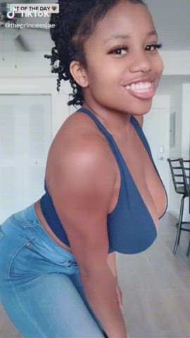 Big Tits Ebony Tits gif