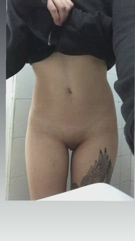 Alt Ass Bathroom Goth Tattoo gif