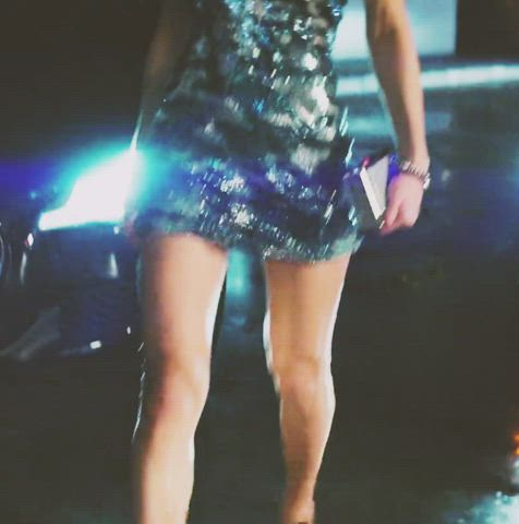 Alexandra Daddario Busty Celebrity Heels Legs gif