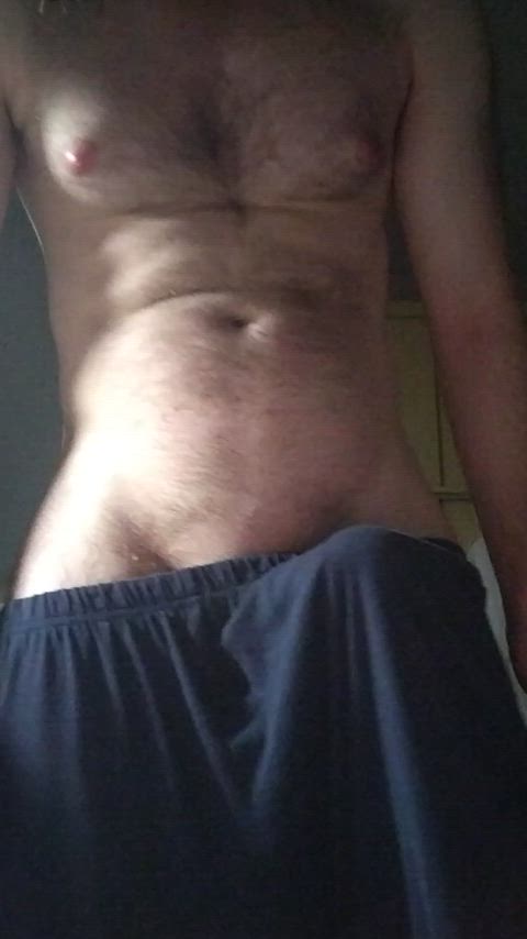 Would you wait on the bed to receive my cock?