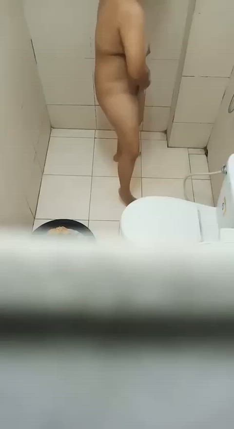 bath bathroom desi hidden cam hidden camera indian milf mom naked nude gif