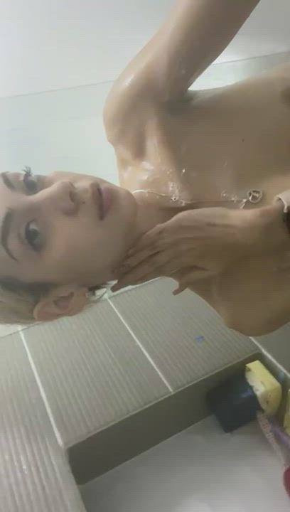 Ass Latina Shower Small Nipples Teen gif