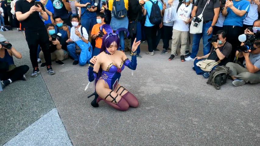 asian chinese cosplay gif