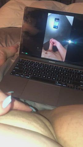 BBW Chubby Clit Rubbing Female POV Fingering Moaning Tribute Wet Pussy gif