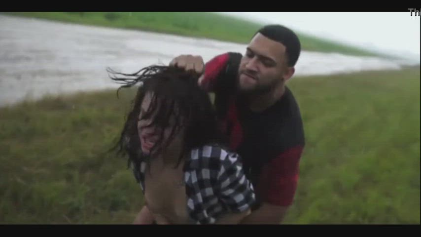 bdsm exhibitionist hardcore outdoor rainy day jordan gif