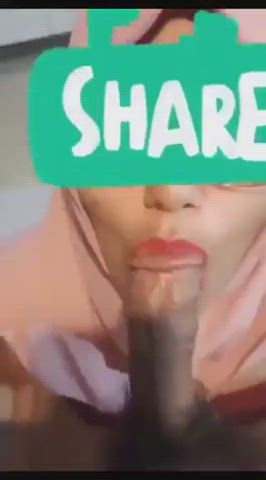 asian big tits blowjob deepthroat hijab malaysian muslim teen gif