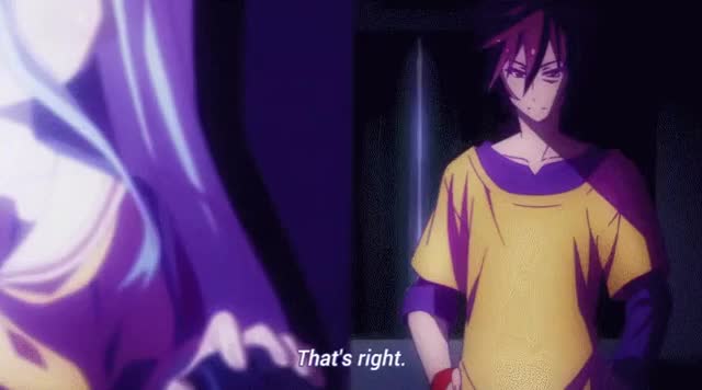 Respect Sora and Shiro,『 』! (No Game No Life) (reddit)