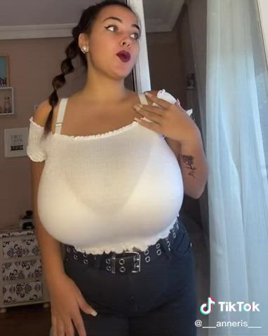 Huge Tits Selfie TikTok Porn GIF by marioman50