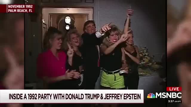 TRUMP OUT PARTYING WITH DRUNK WHITE WOMEN