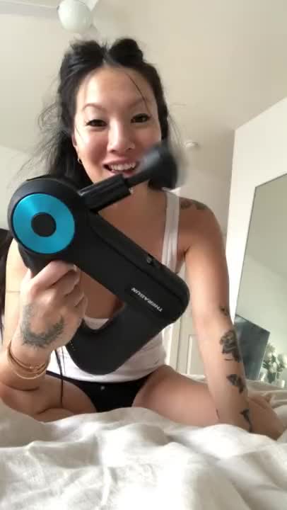 Asa Akira With A New Toy