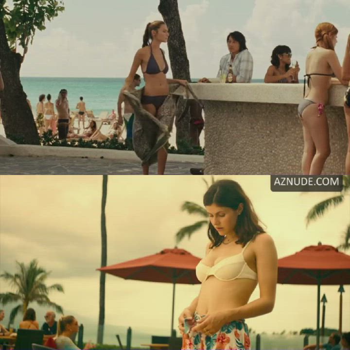 Alexandra Daddario Ass Bikini gif