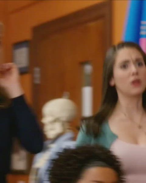 alison brie busty celebrity gif