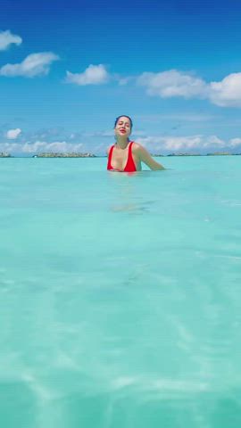 Beach Bikini Wet gif