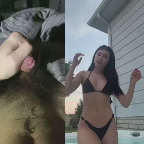 ava rose bwc babecock big dick bikini cum tribute gif