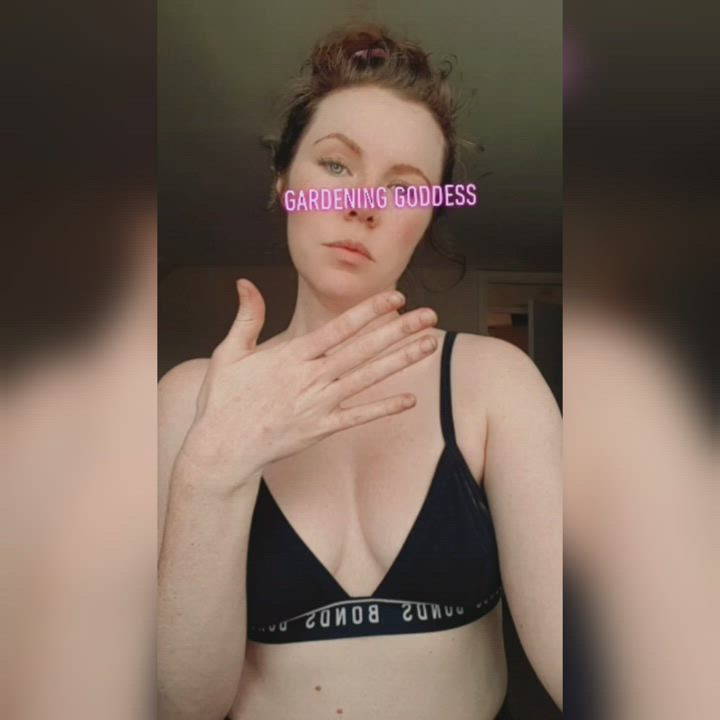 Femdom Goddess Nails Redhead Worship gif